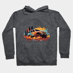 4x4 Off Road Jeep Lover T-Shirt Design Hoodie